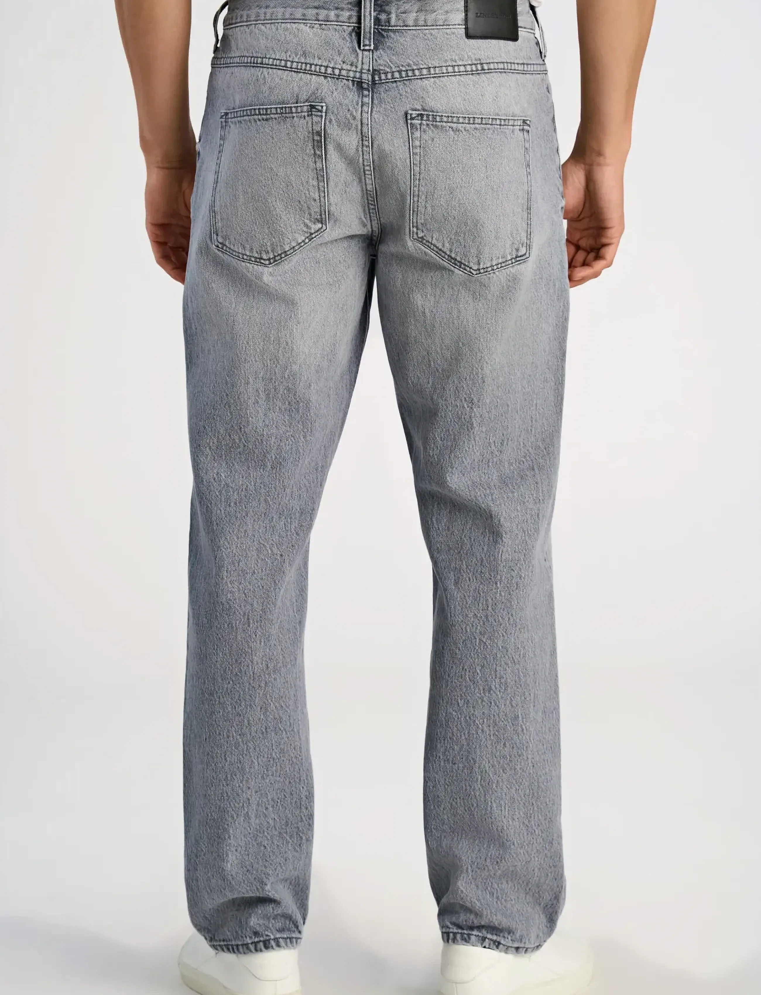 Lindbergh - Loose fit jeans - trousers & jeans - thunder grey - 3