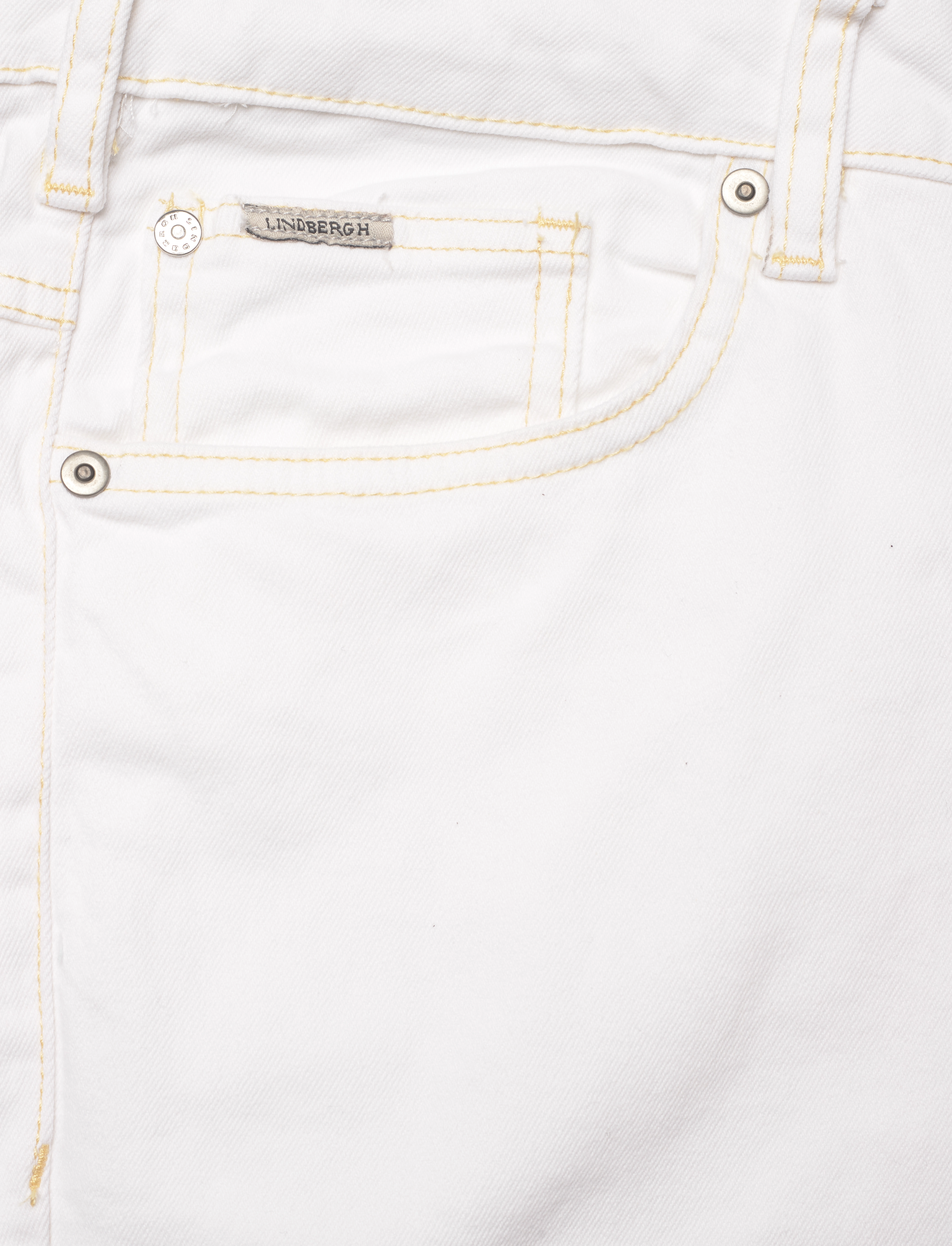 Lindbergh - Loose fit stretch jeans - loose jeans - white - 2