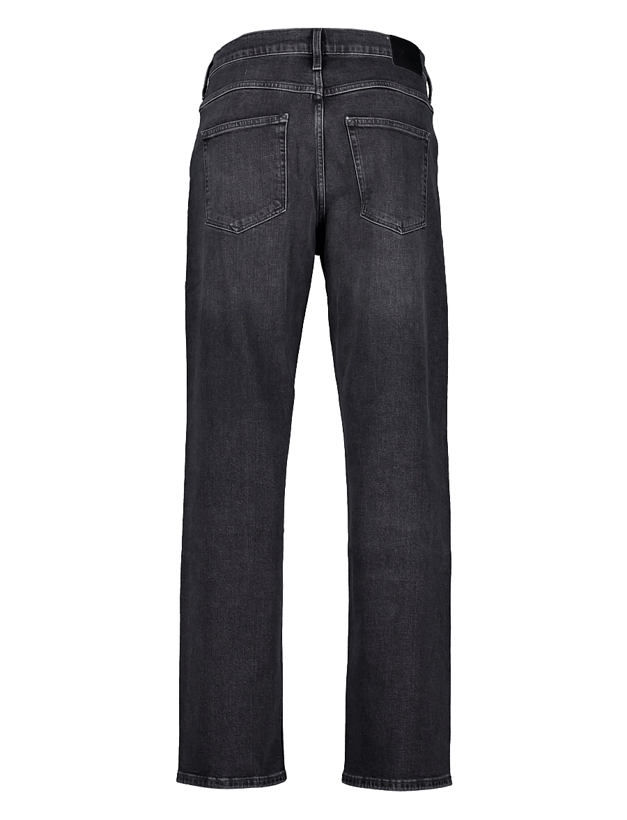 Lindbergh - Extra loose fit jeans - alt laienevad teksad - black used - 1