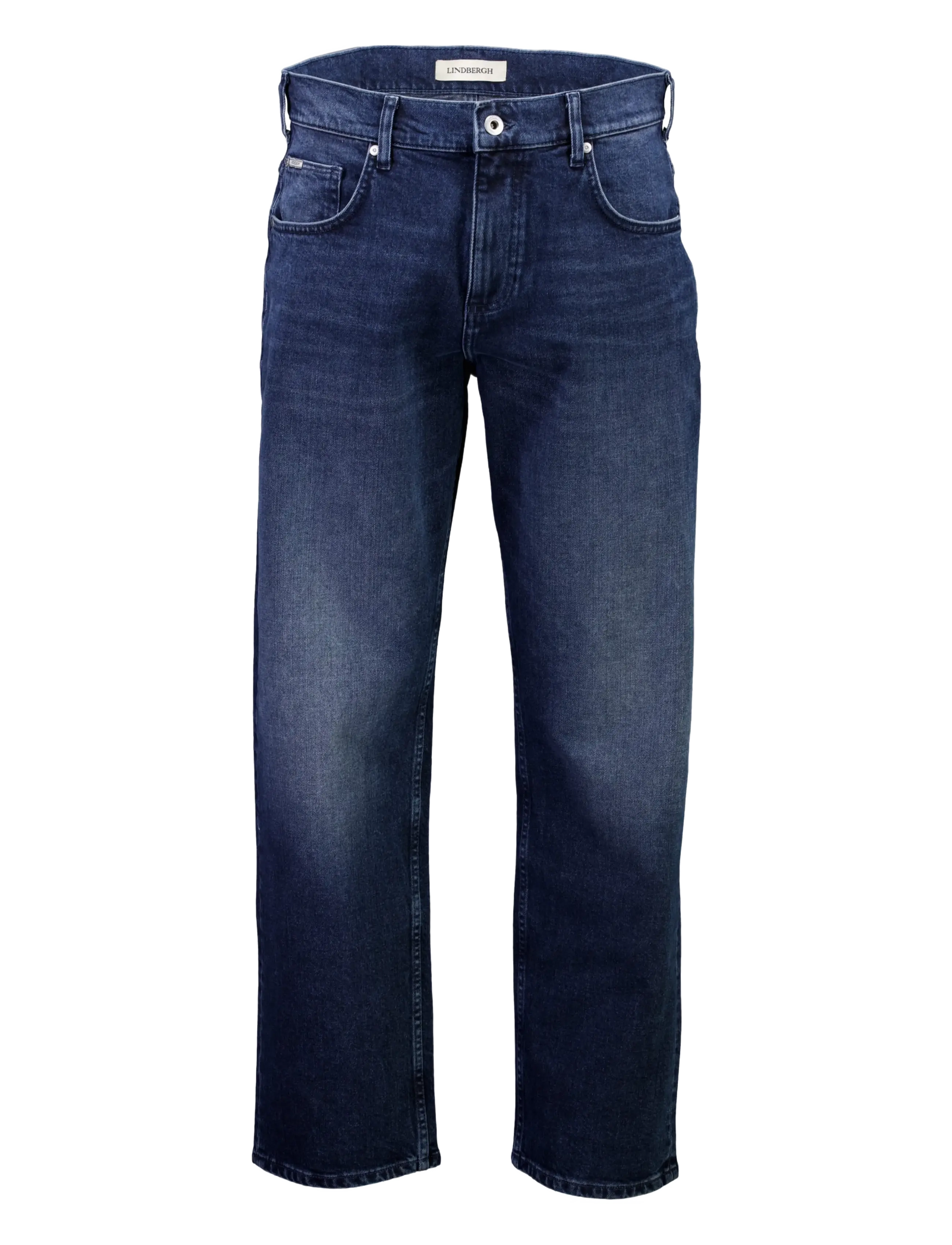 Lindbergh Extra loose jeans - Riided - MID BLUE / blue