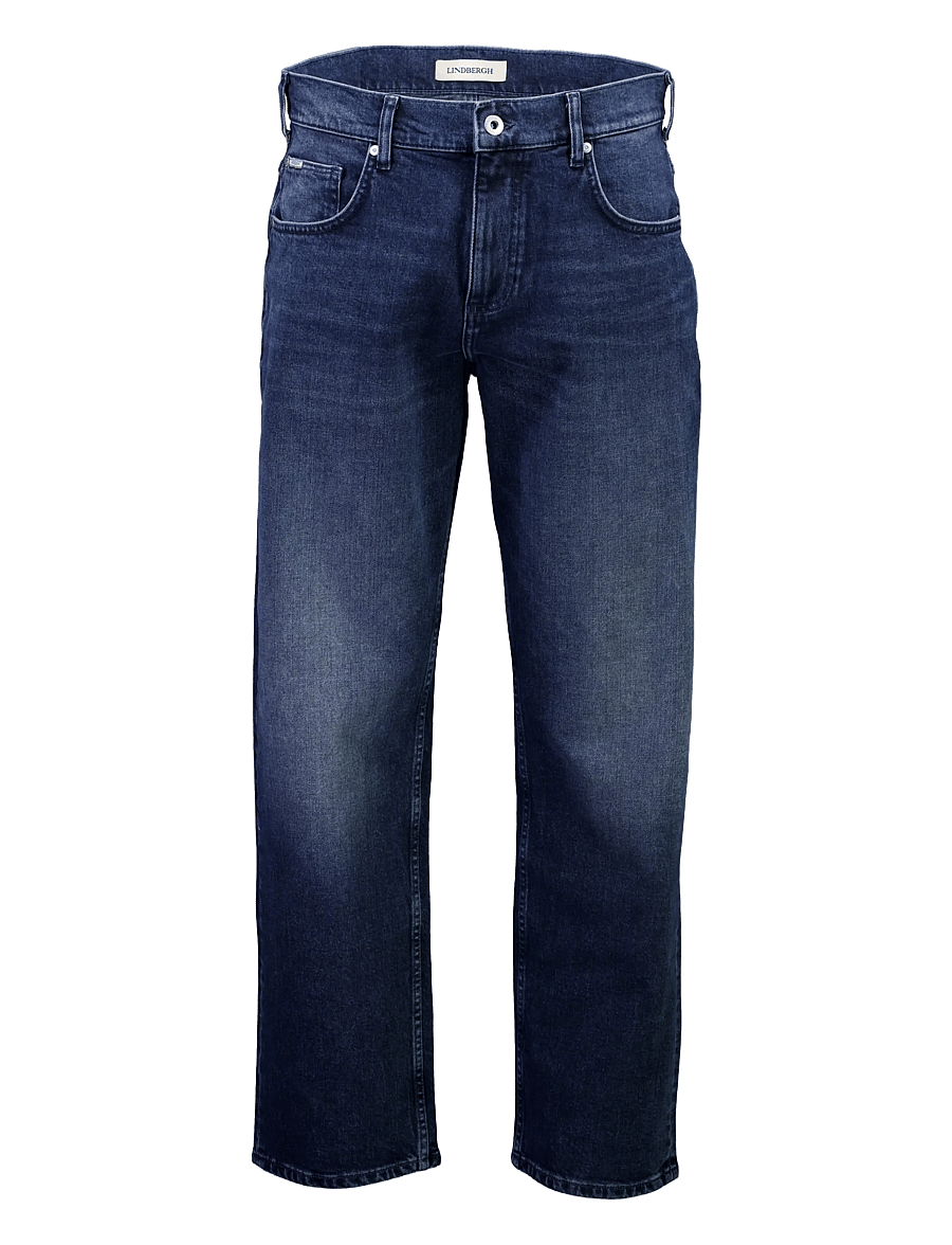 Lindbergh - Extra loose jeans - alt laienevad teksad - mid blue - 0