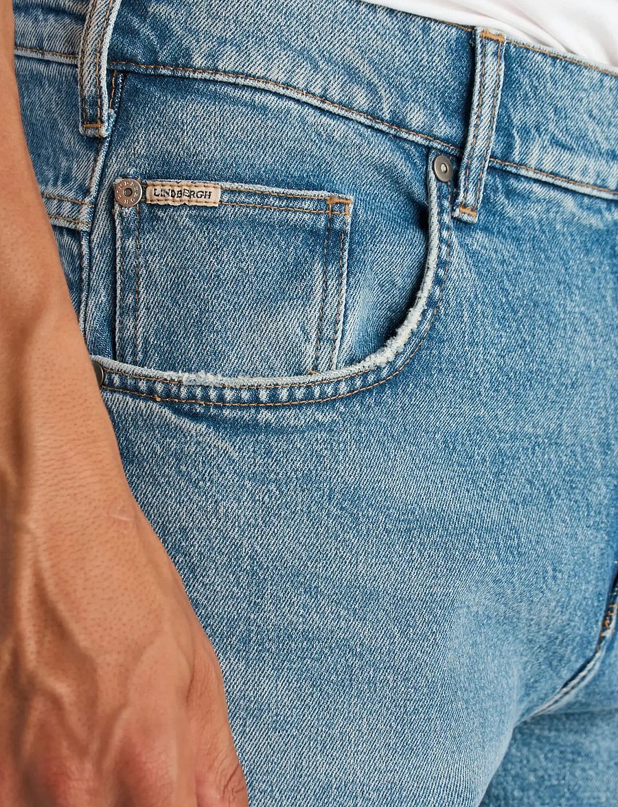 Lindbergh - Extra loose fit jeans - weite jeans - tanto blue - 5