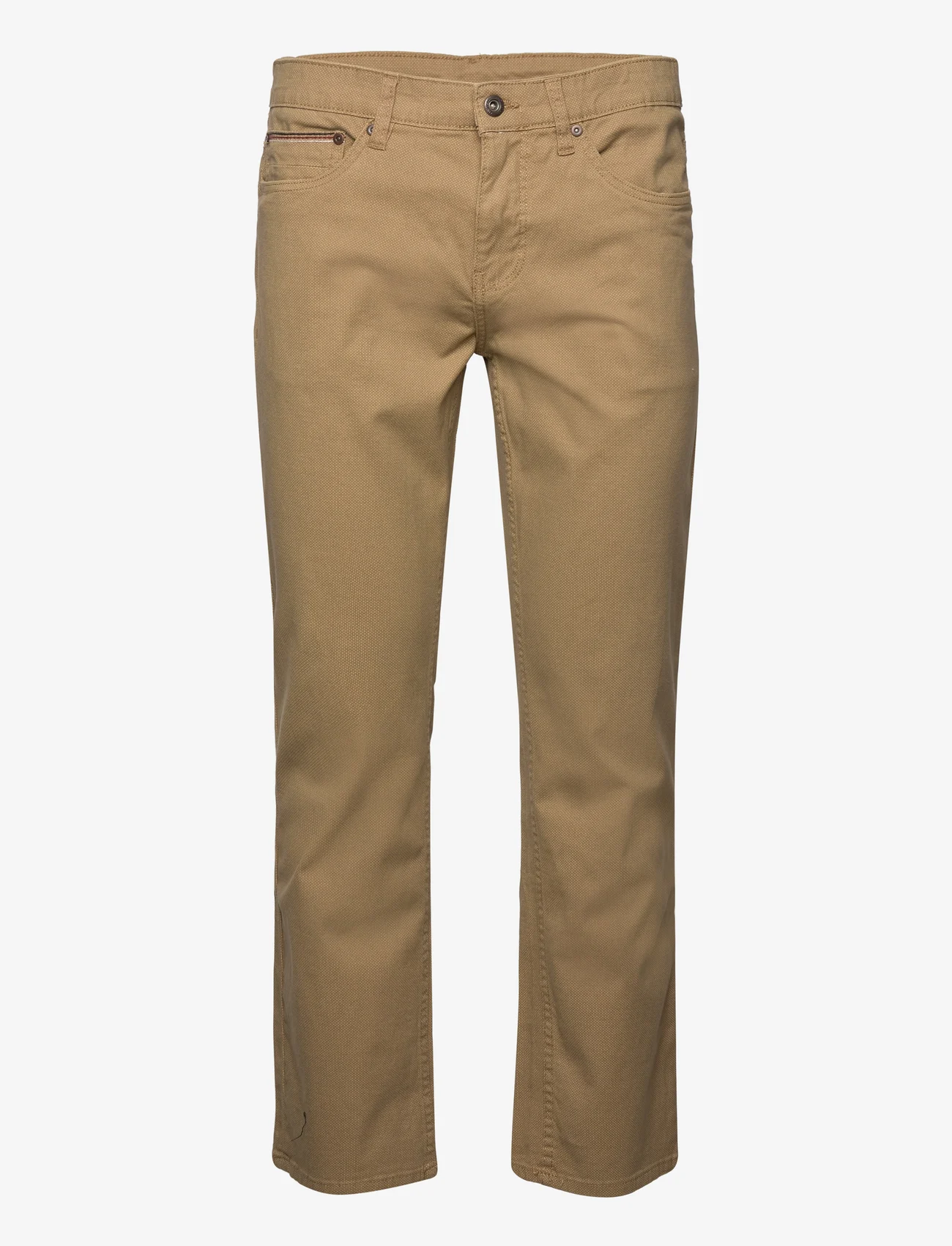 Lindbergh - AOP  5 pocket pants - chinot - camel - 0