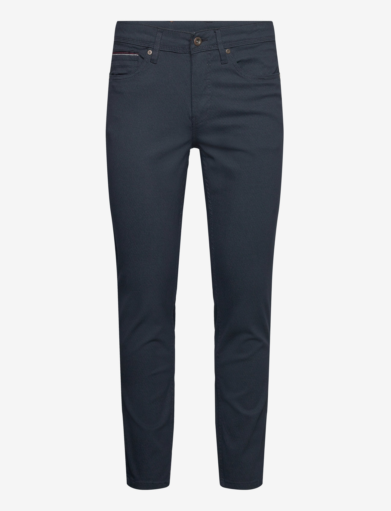 Lindbergh - AOP 5 pocket pants - efterårstøj - dk navy - 0