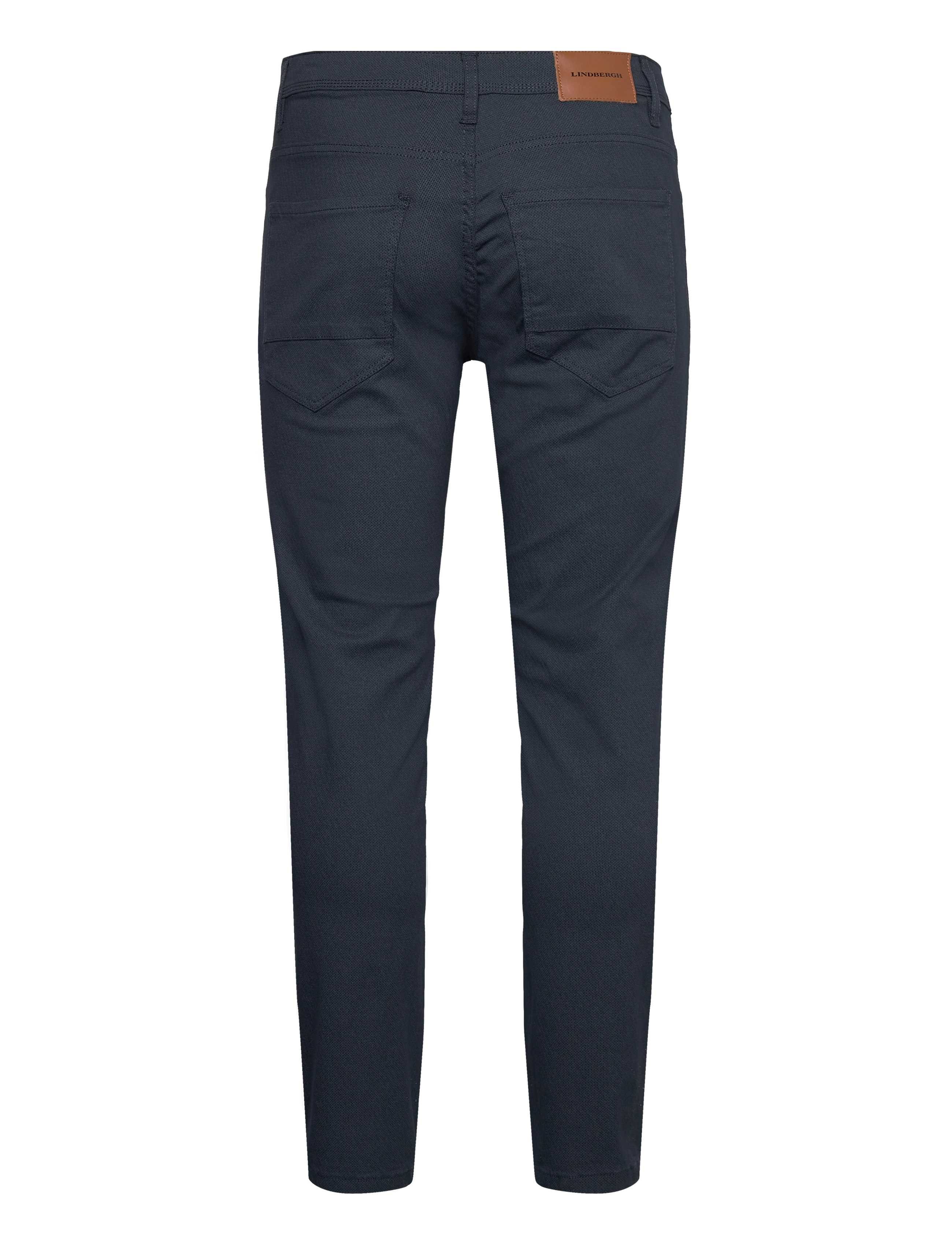 Lindbergh - AOP 5 pocket pants - dk navy - 1