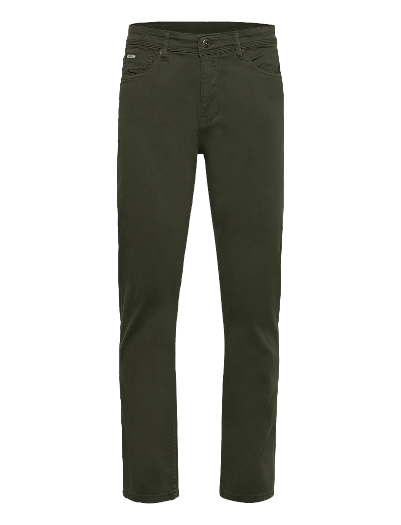 Lindbergh - Twill Superflex 5 pocket pants - vabaaja püksid - dk army - 0