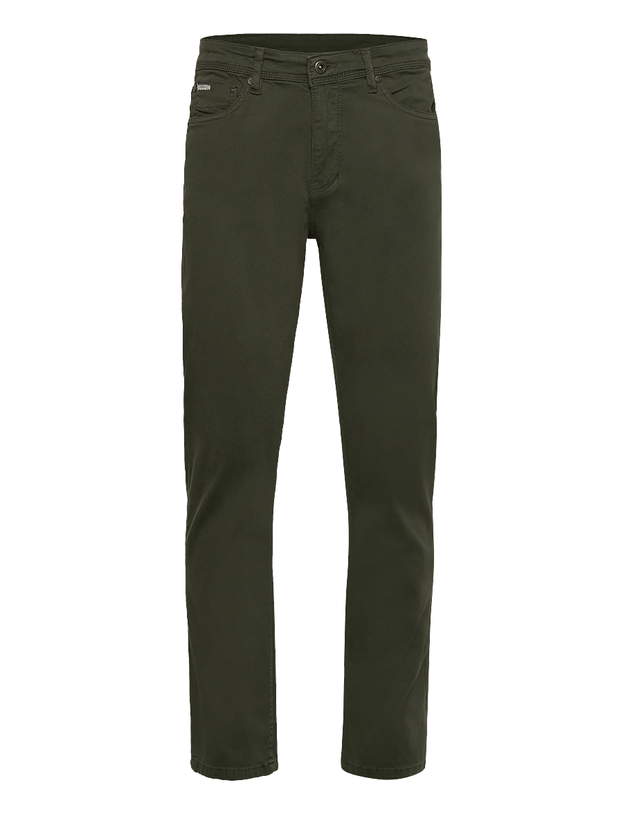 Lindbergh - Twill Superflex 5 pocket pants - vabaaja püksid - dk army - 0