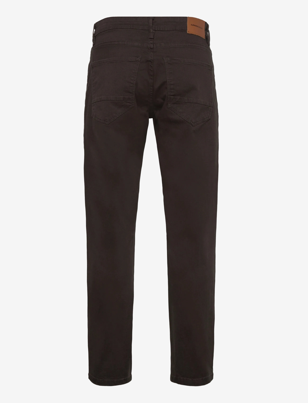 Lindbergh - Twill Superflex 5 pocket pants - casual - dk brown - 1