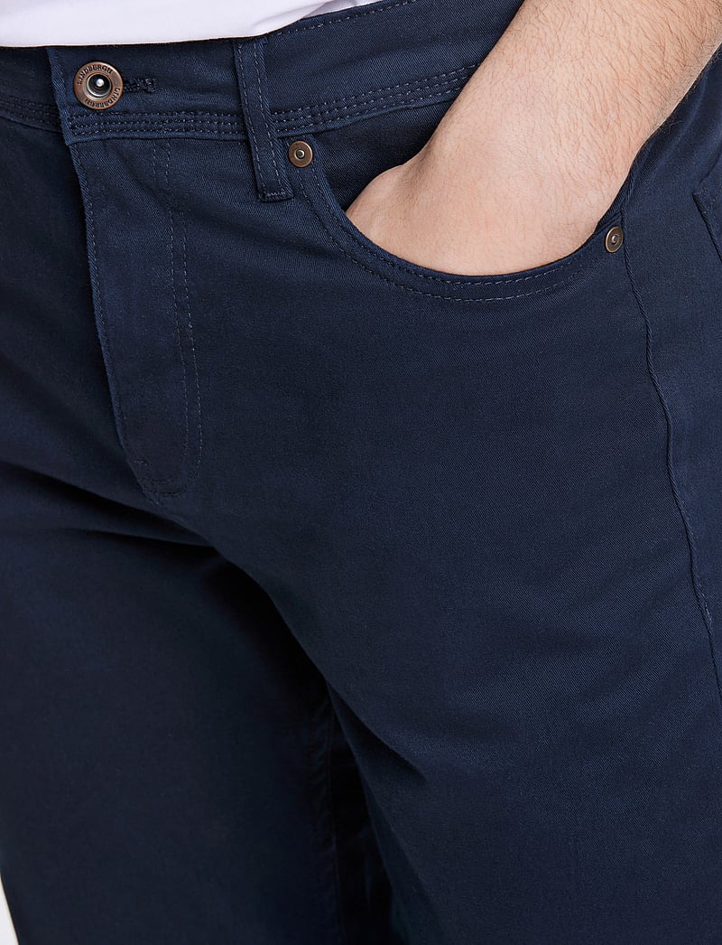 Lindbergh - Twill Superflex 5 pocket pants - casual - dk navy - 5