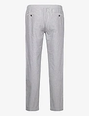 Lindbergh - Oxford drawstring pants - casual trousers - grey mix - 1