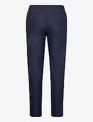 Lindbergh - Oxford drawstring pants - casual trousers - navy - 1