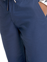 Lindbergh - Oxford drawstring pants - casual trousers - navy - 5