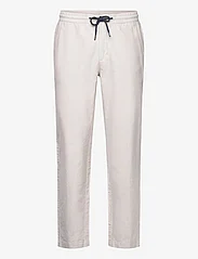 Lindbergh - Oxford drawstring pants - casual trousers - sand mix - 0