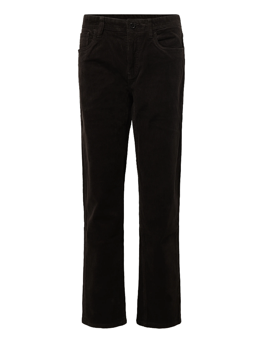Lindbergh - 5 pocket corduroy pants with superflex - casual bukser - dk brown - 0