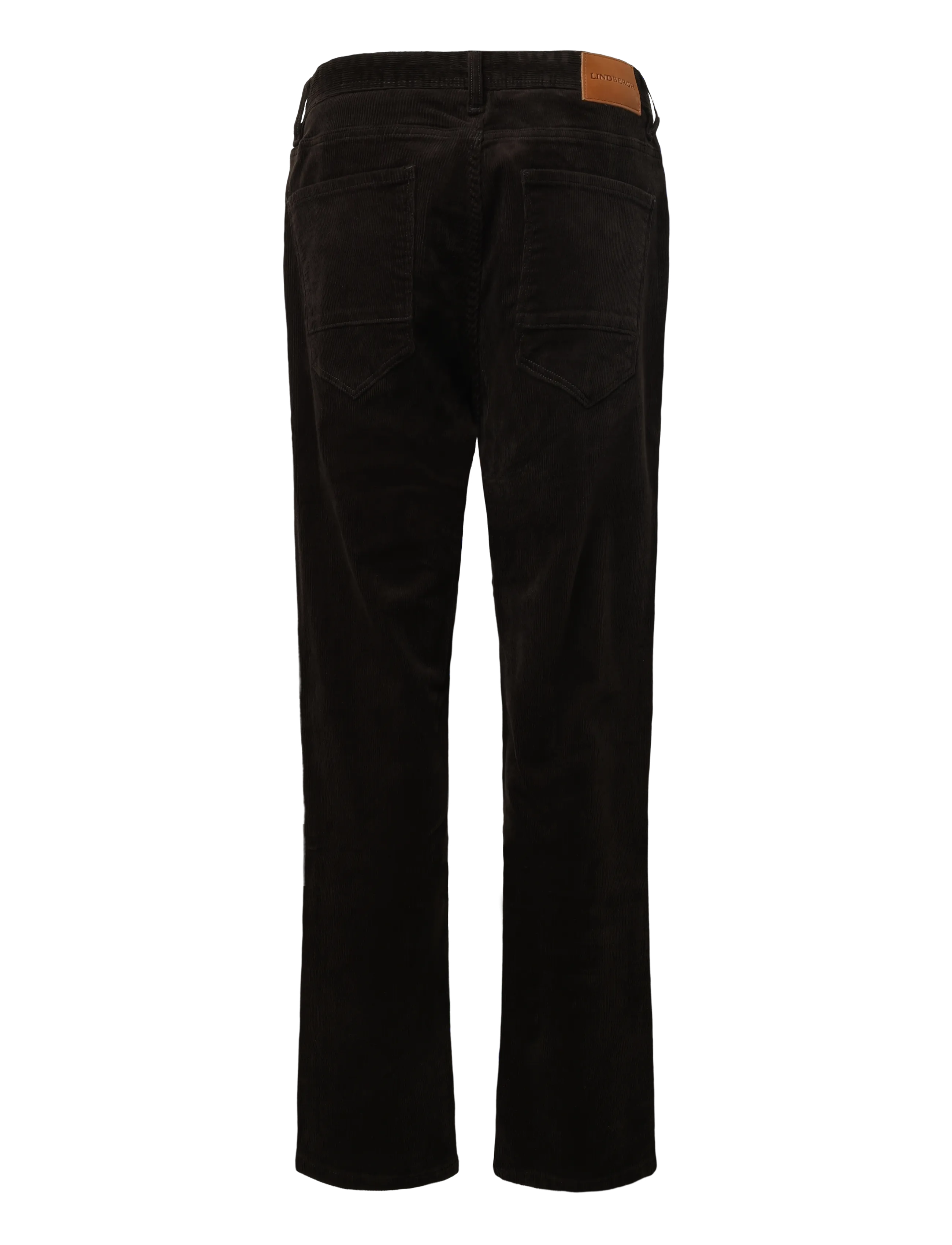 Lindbergh - 5 pocket corduroy pants with superflex - casual bukser - dk brown - 1
