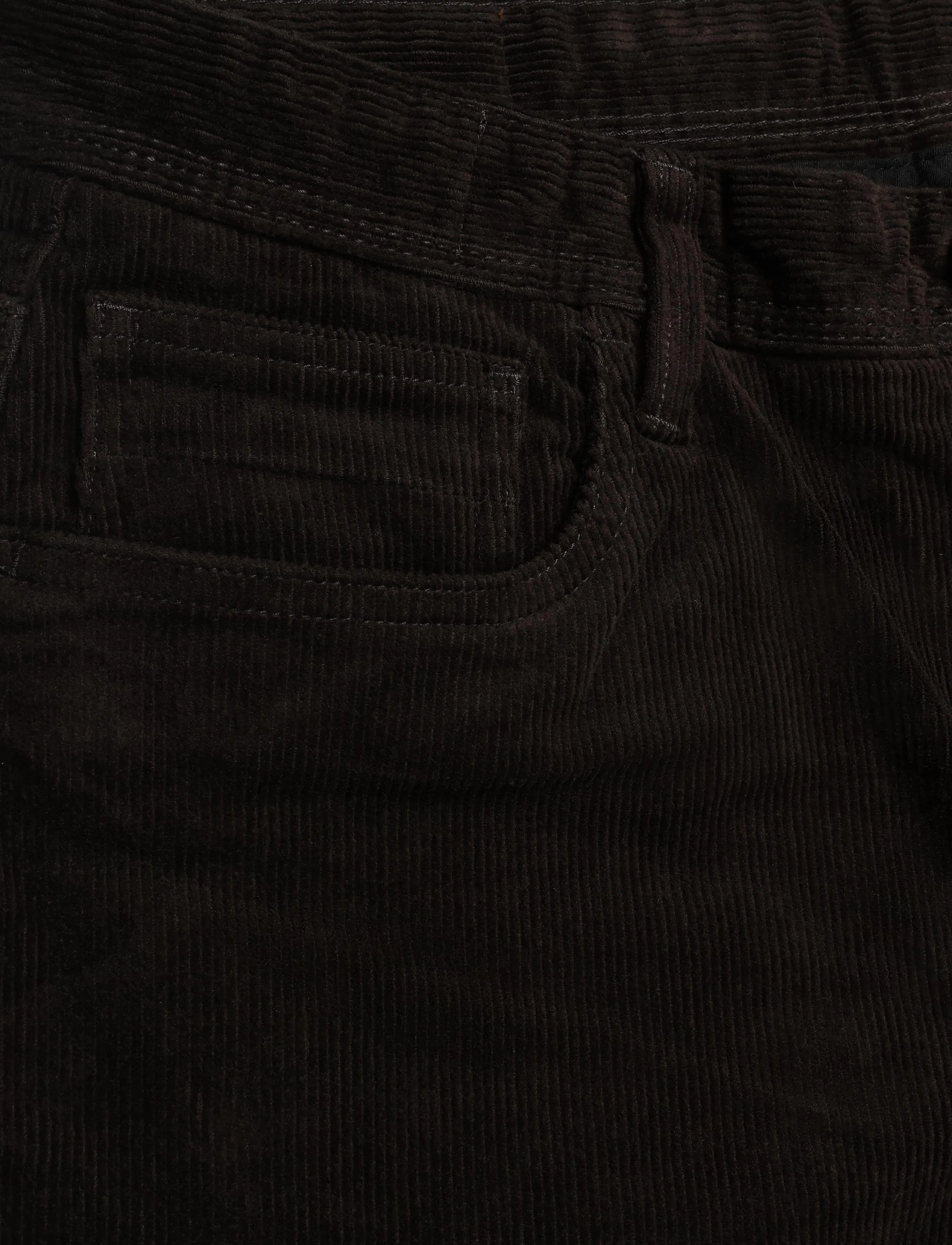 Lindbergh - 5 pocket corduroy pants with superflex - casual bukser - dk brown - 2