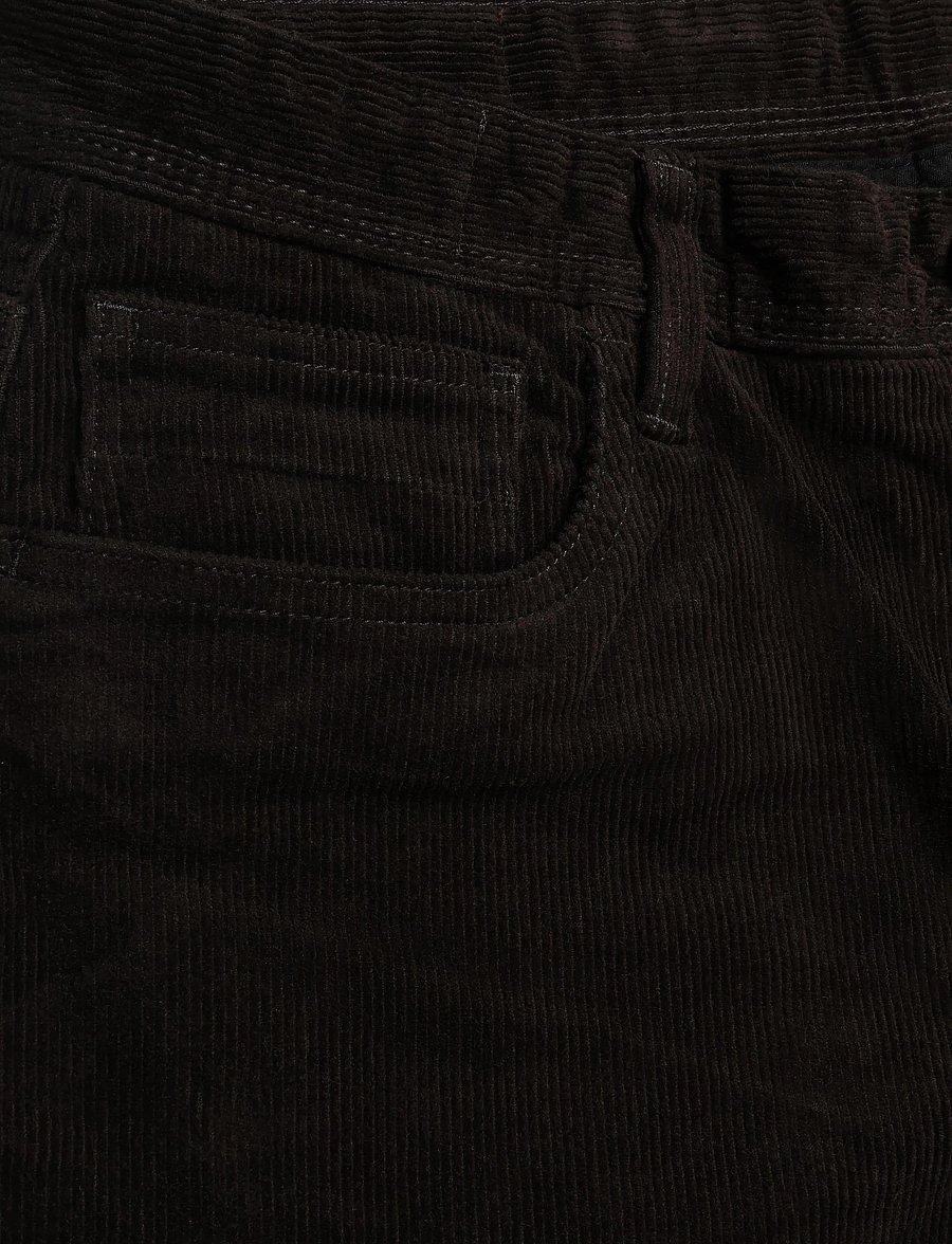 Lindbergh - 5 pocket corduroy pants with superflex - casual bukser - dk brown - 2