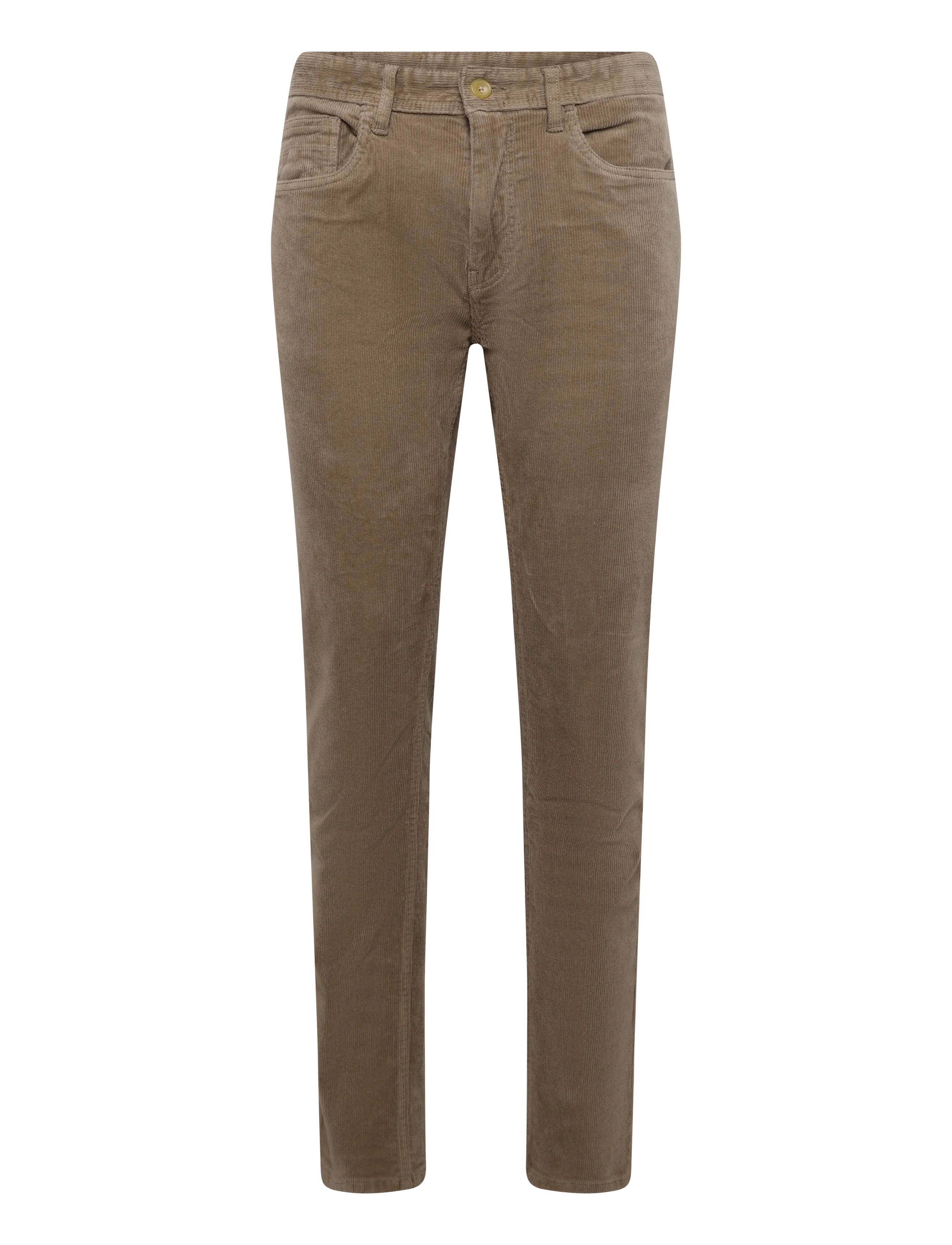 Lindbergh 5 pocket corduroy pants with superflex - Freizeithosen - LIGHT SAND / beige