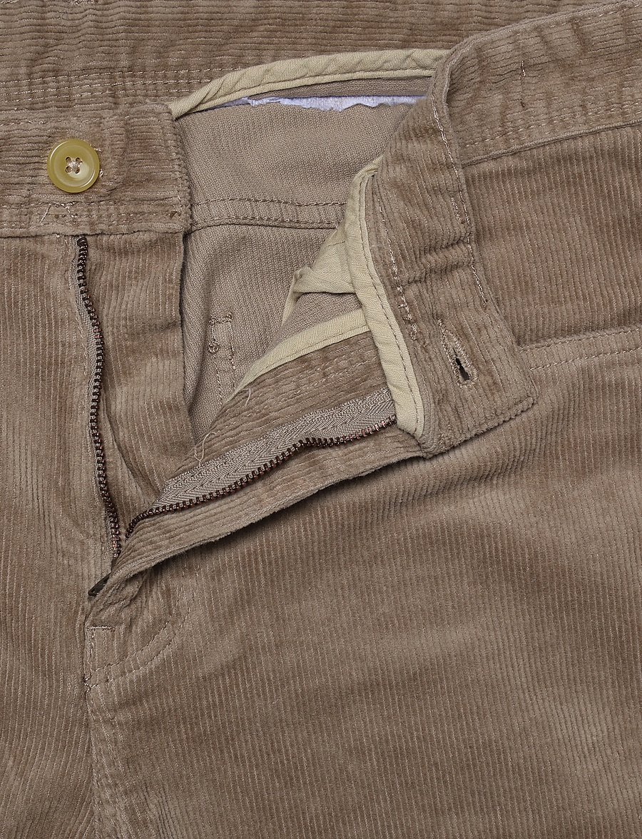 Lindbergh - 5 pocket corduroy pants with superflex - freizeithosen - light sand - 2