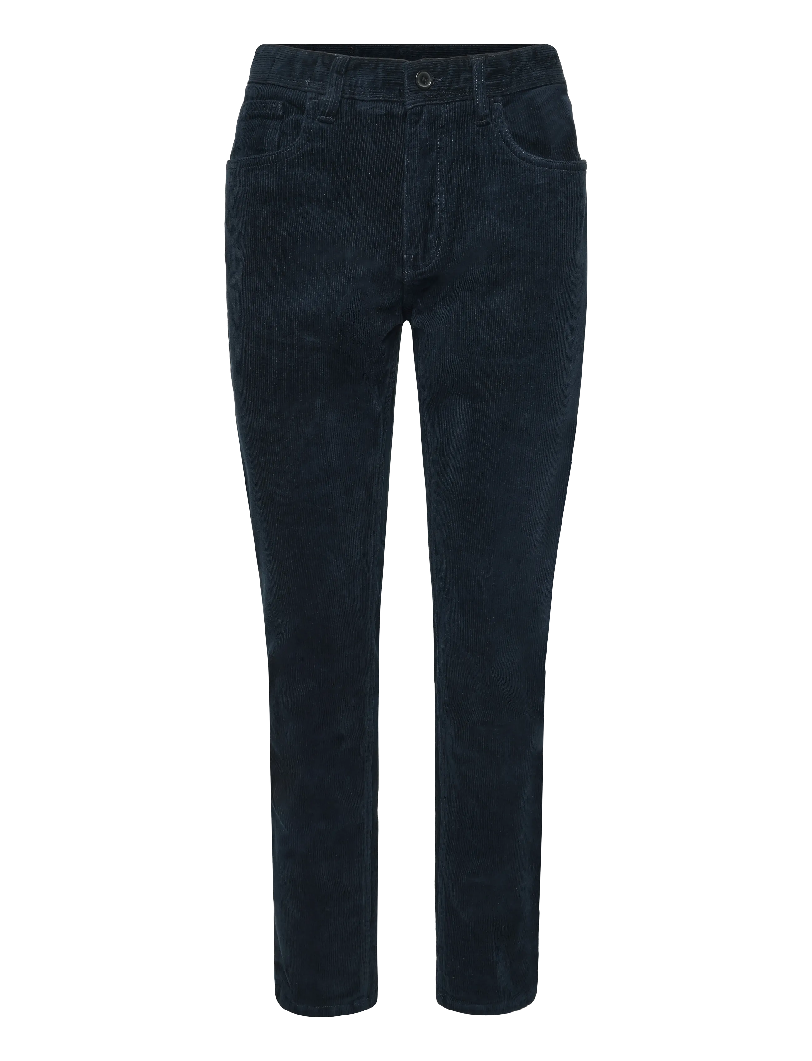 Lindbergh 5 pocket corduroy pants with superflex - Freizeithosen - NAVY / navy