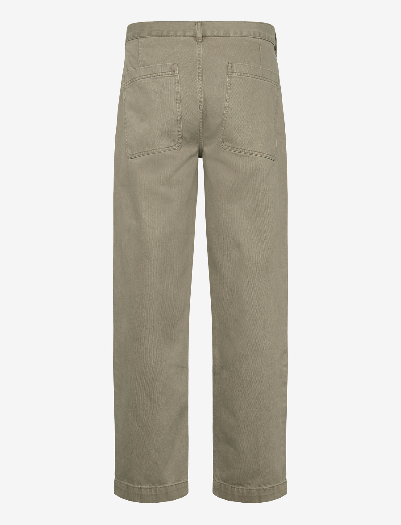 Lindbergh - Pleated pants in colored denim - loose jeans - army denim - 1