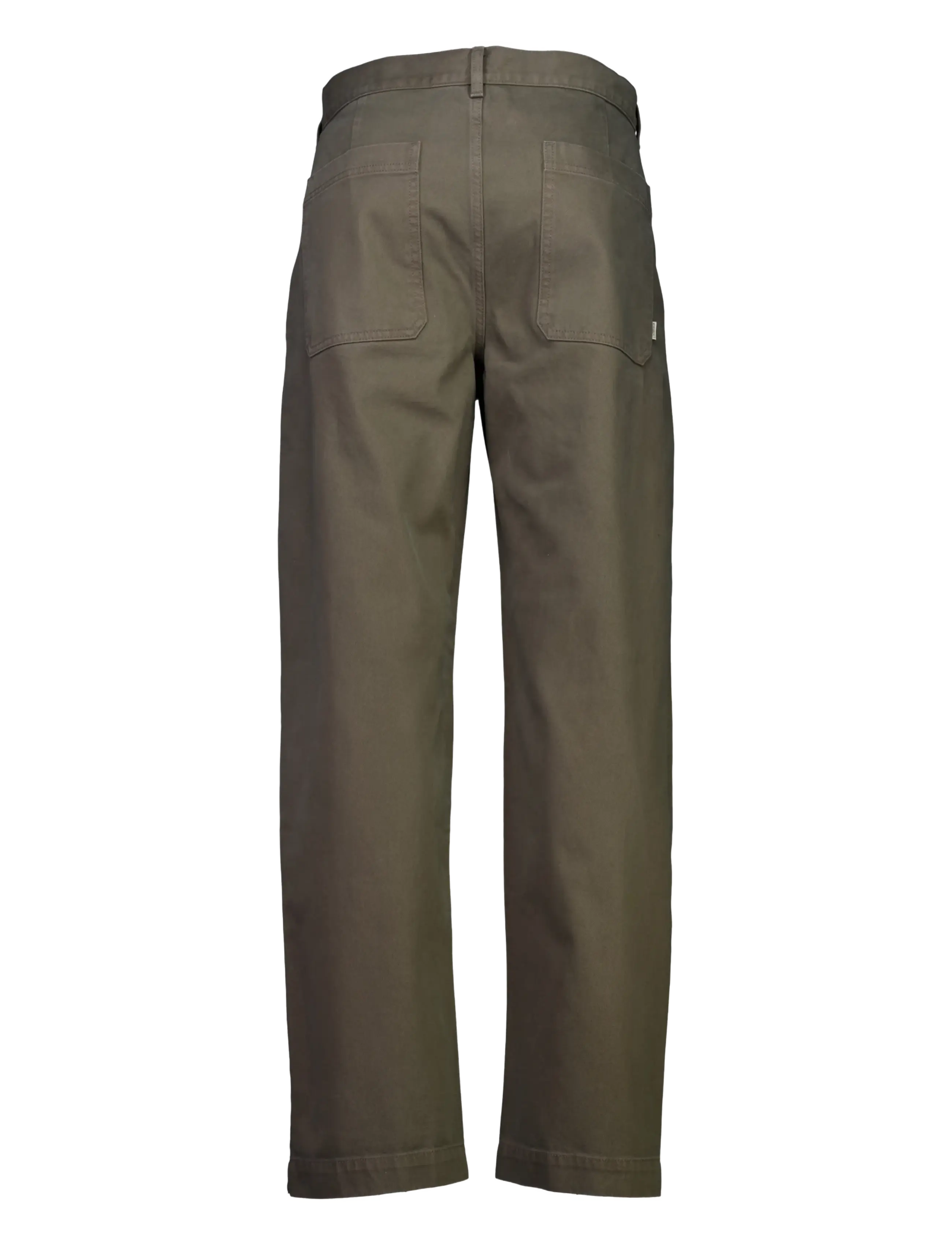 Lindbergh - Pleated pants in colored denim - weite jeans - dk stone - 1