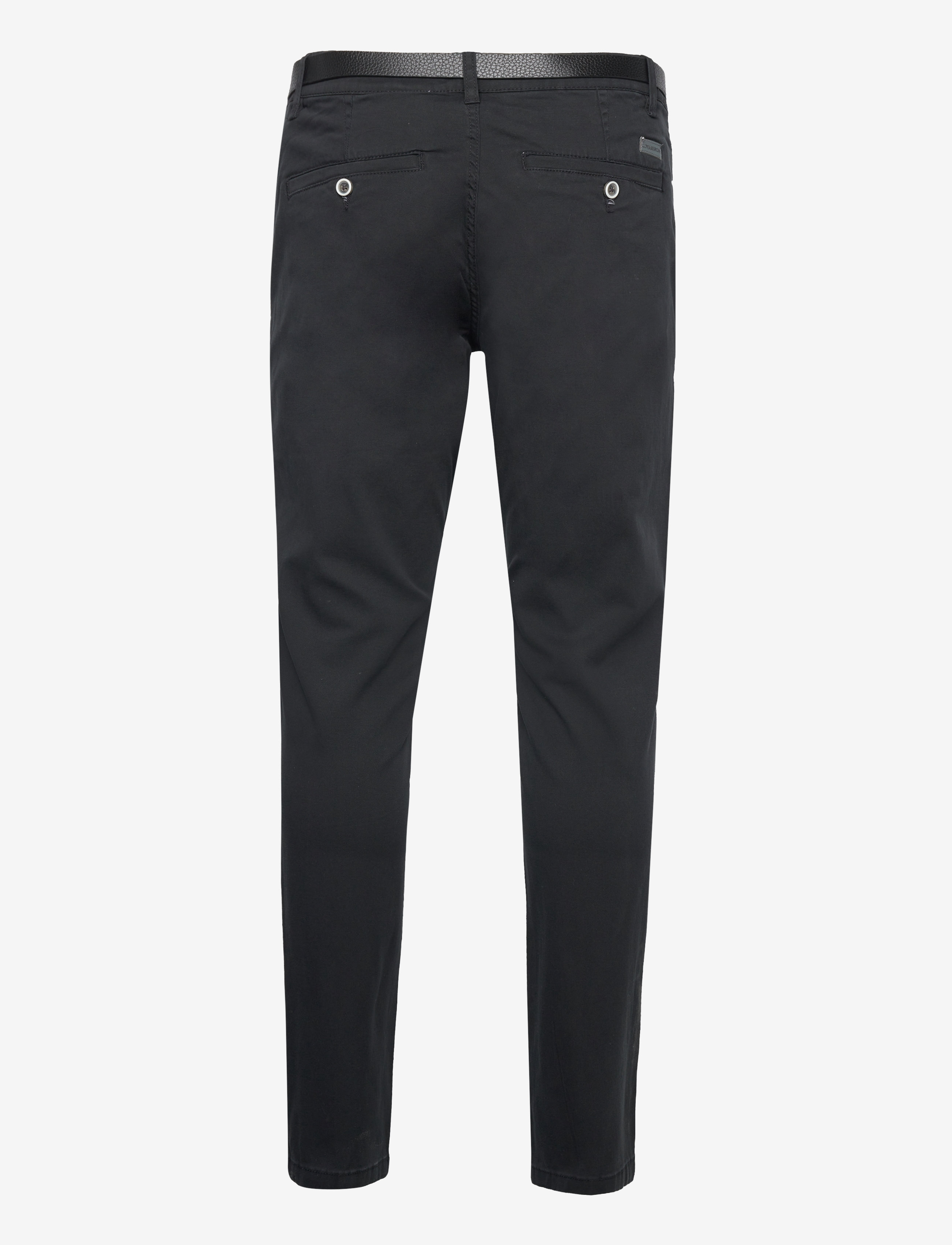 Lindbergh - Classic stretch chino w?. belt - chinos - black - 2