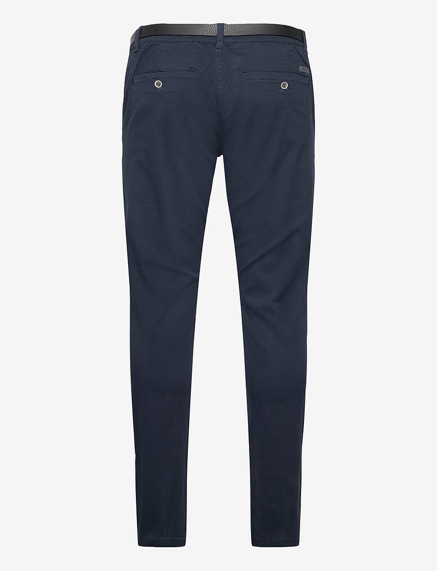 Lindbergh - Classic stretch chino w?. belt - chinos - navy - 2