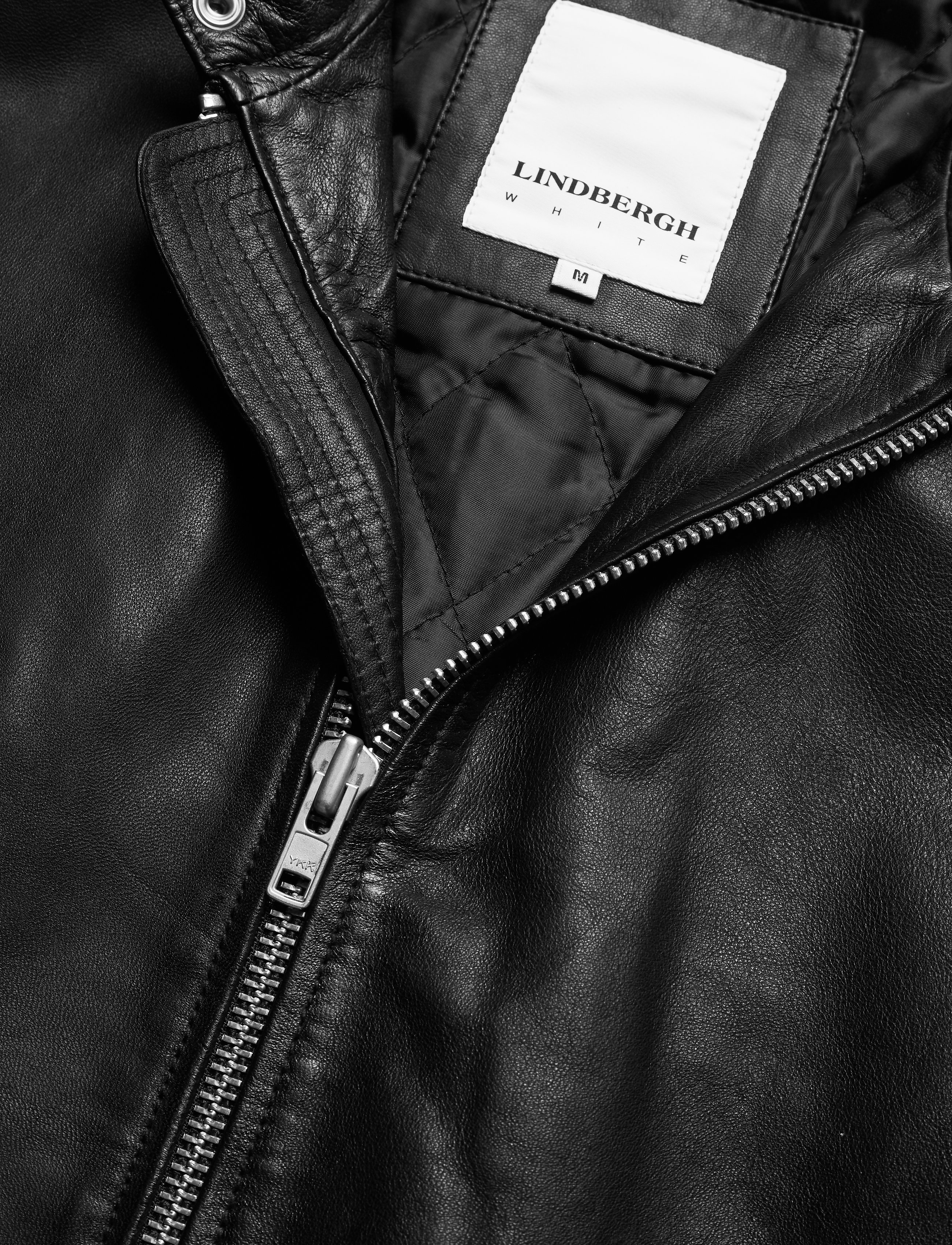 Lindbergh - Leather jacket - black - 3