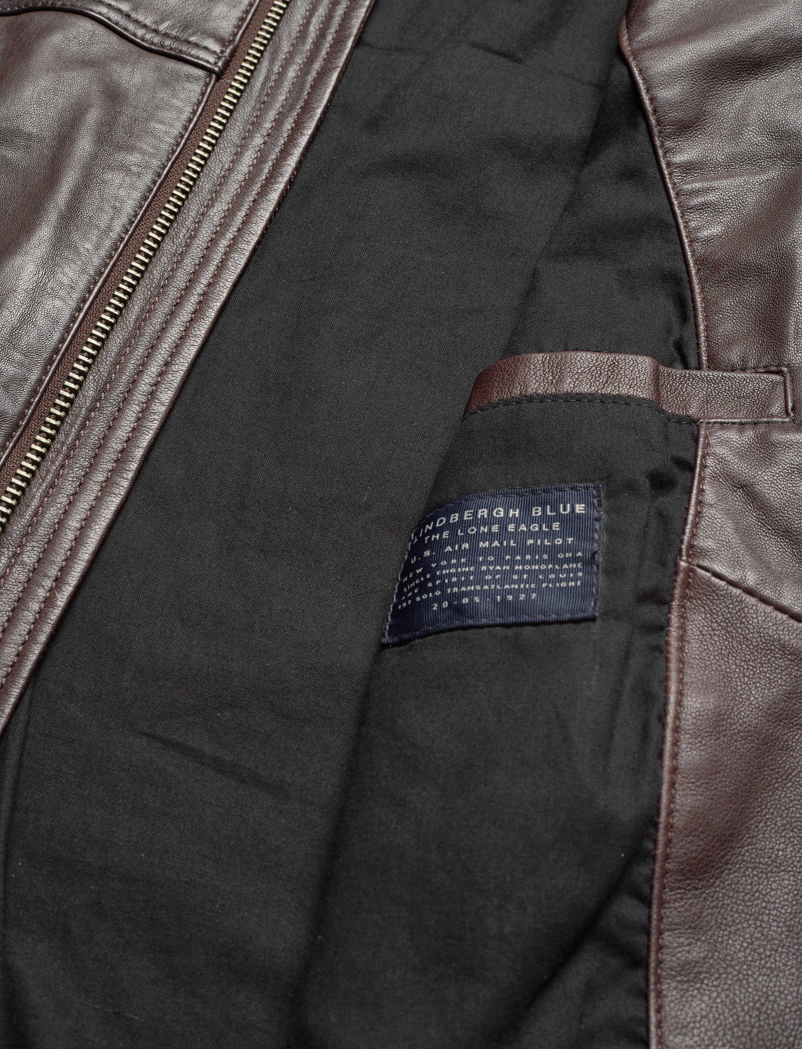 Lindbergh - Leather jacket - brown - 5