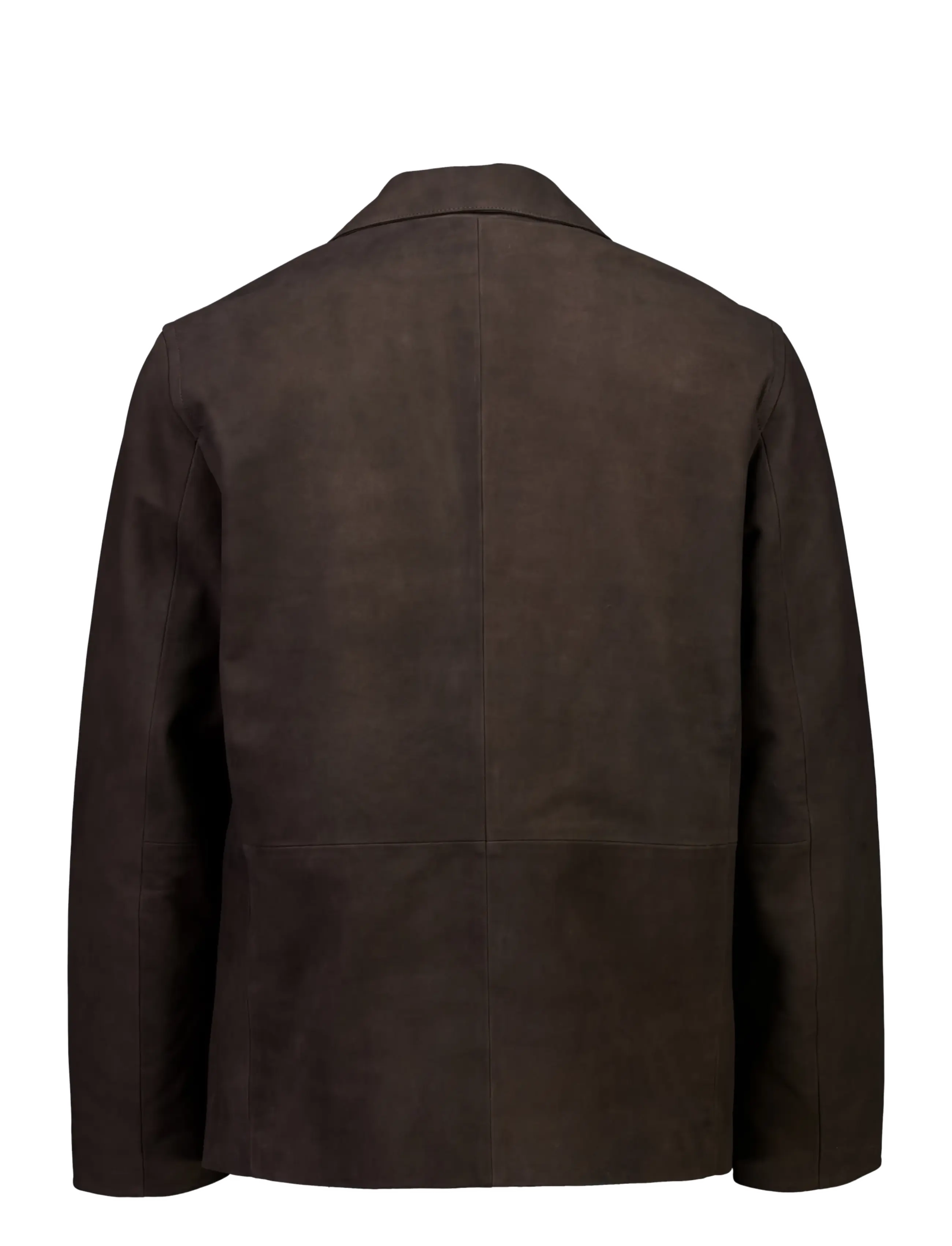 Lindbergh - Nubuck casual blazer - dk brown - 1