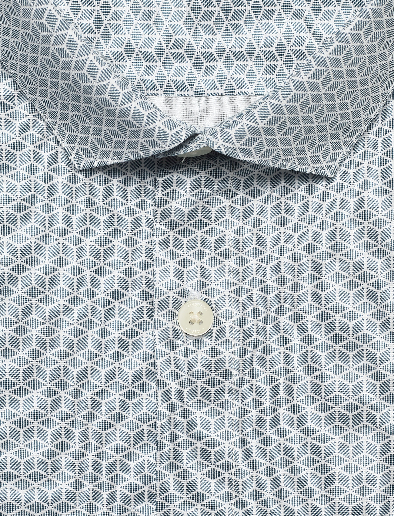 Lindbergh - Graphic print shirt L/S - mid blue - 2