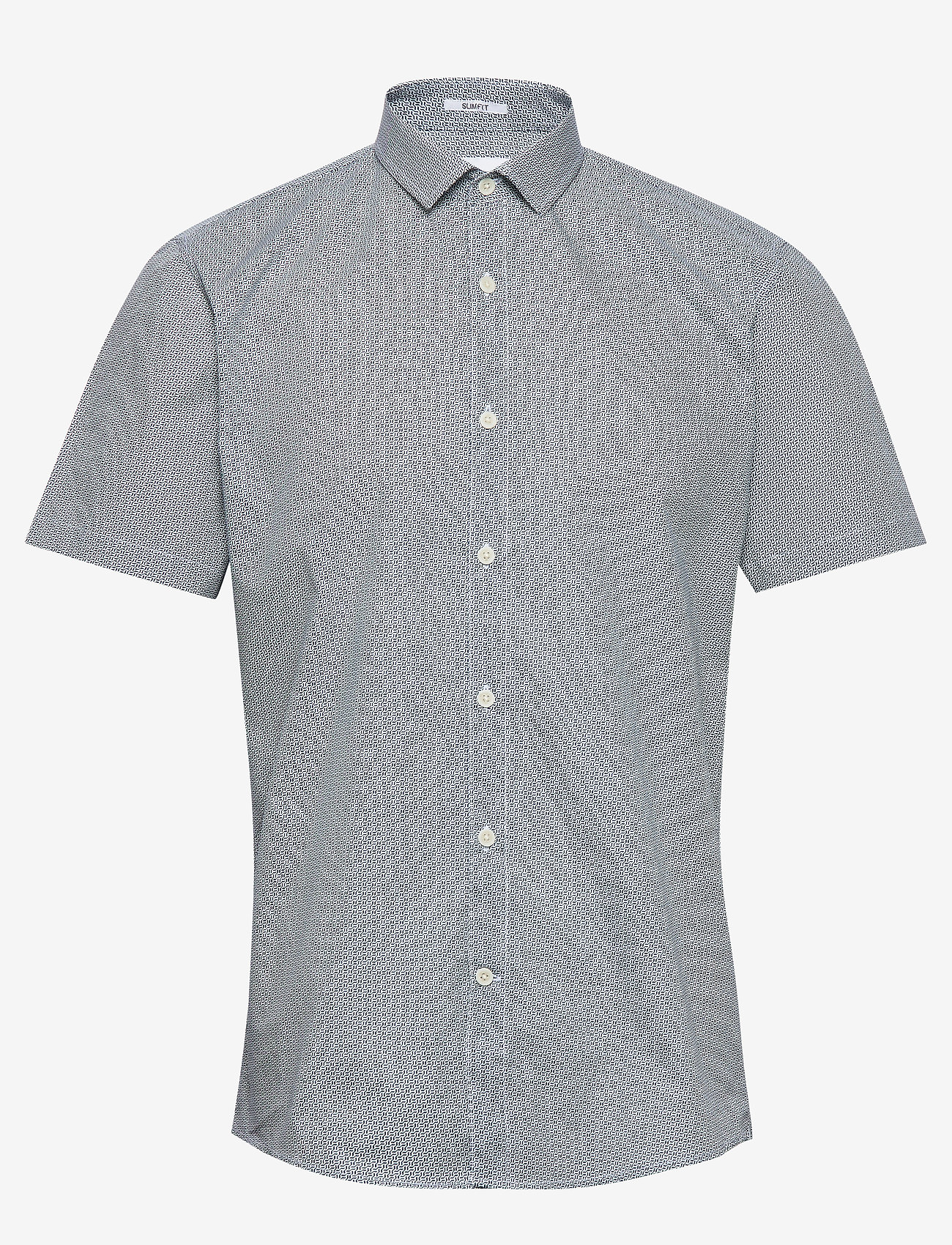 Lindbergh - Printed shirt S/S - blue - 0