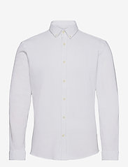 Pique Superflex shirt L/S - WHITE