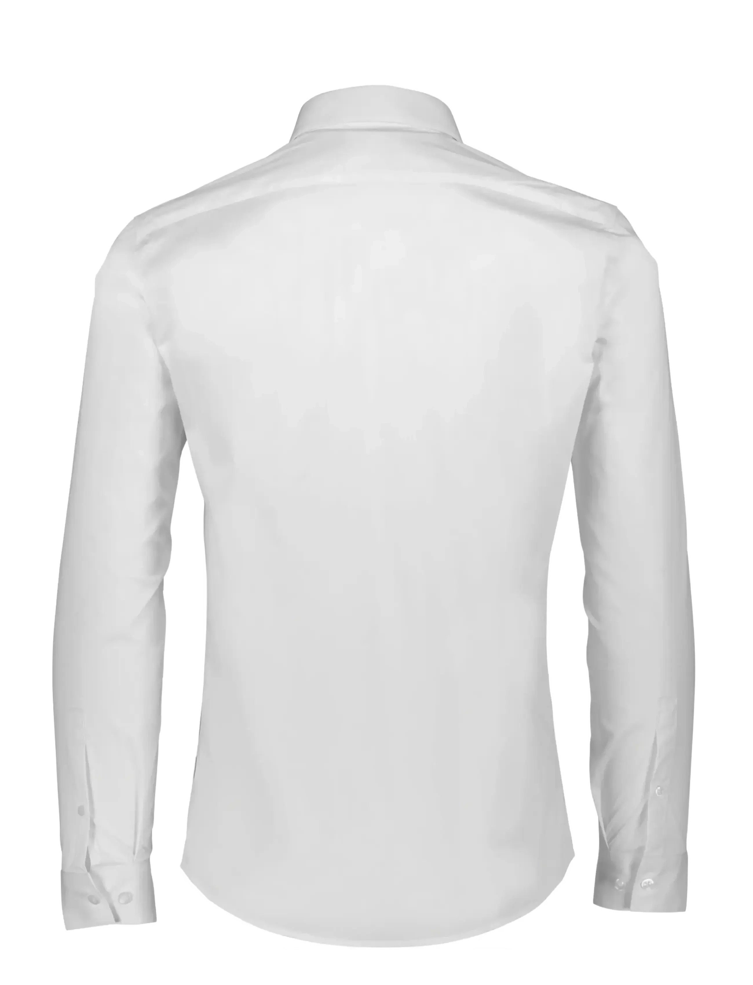 Lindbergh - Superflex poplin shirt L/S - formelle hemden - white - 2