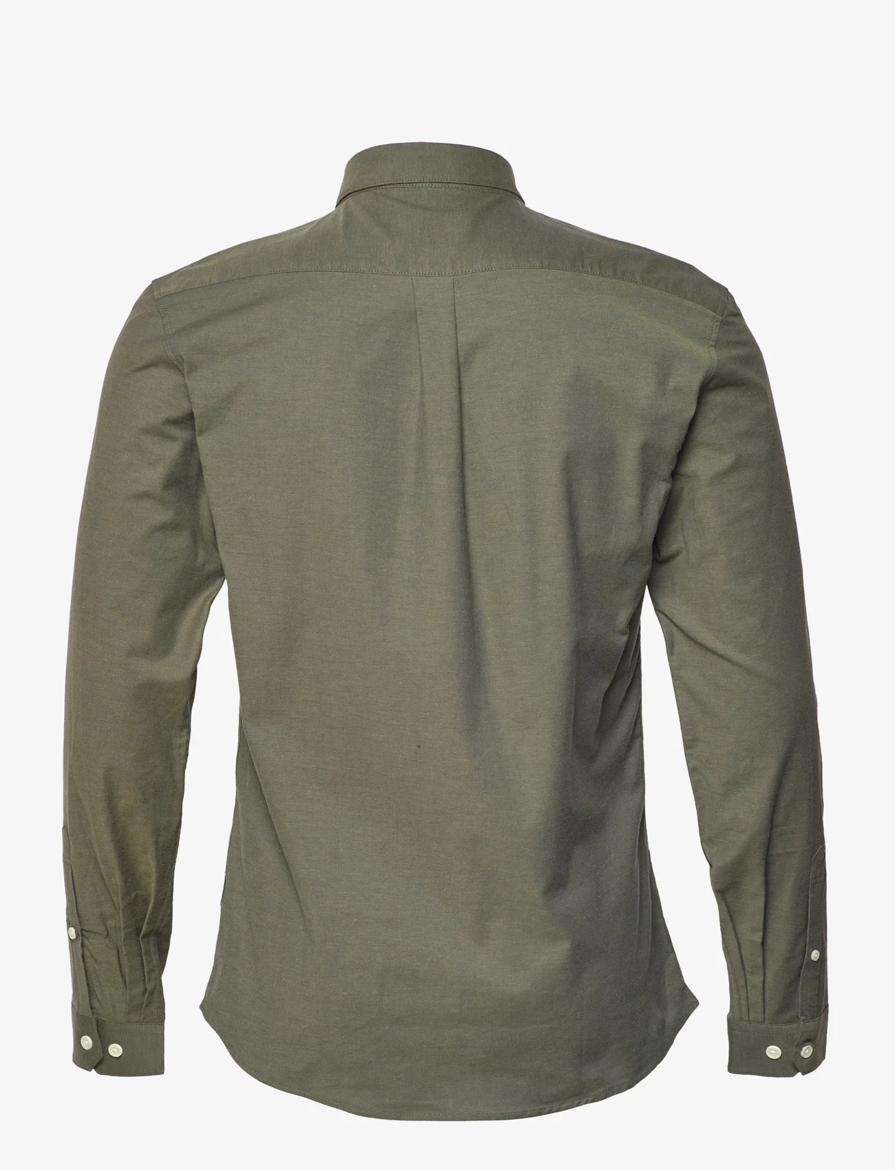 Lindbergh - Oxford superflex shirt L/S - oxford stila krekli - army mix - 1