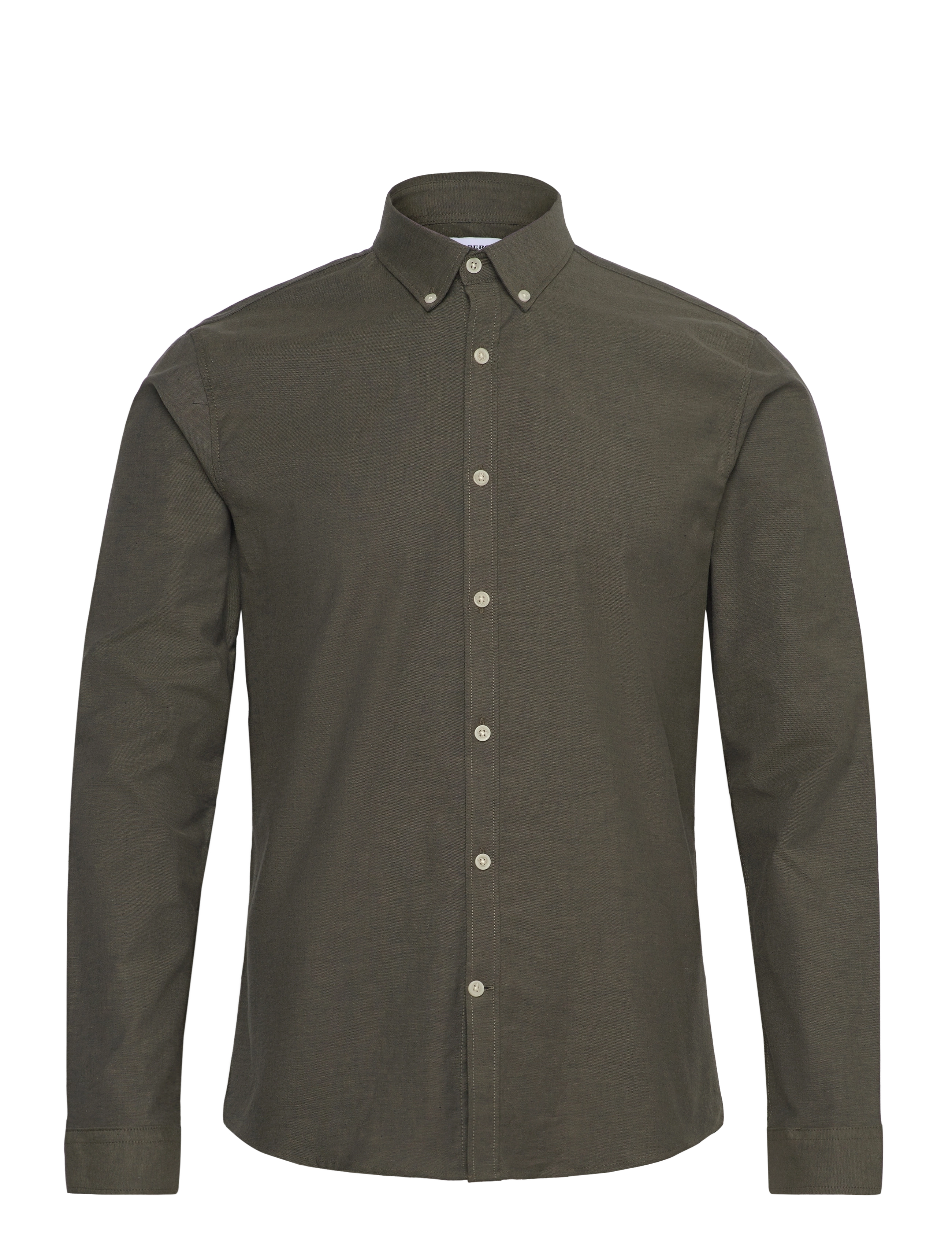 Yarn dyed oxford superflex shirt - ARMY MIX