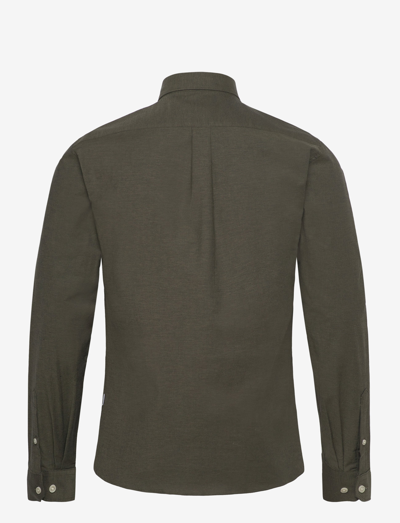 Lindbergh - Yarn dyed oxford superflex shirt L/S - oxfordi särgid - army mix - 2