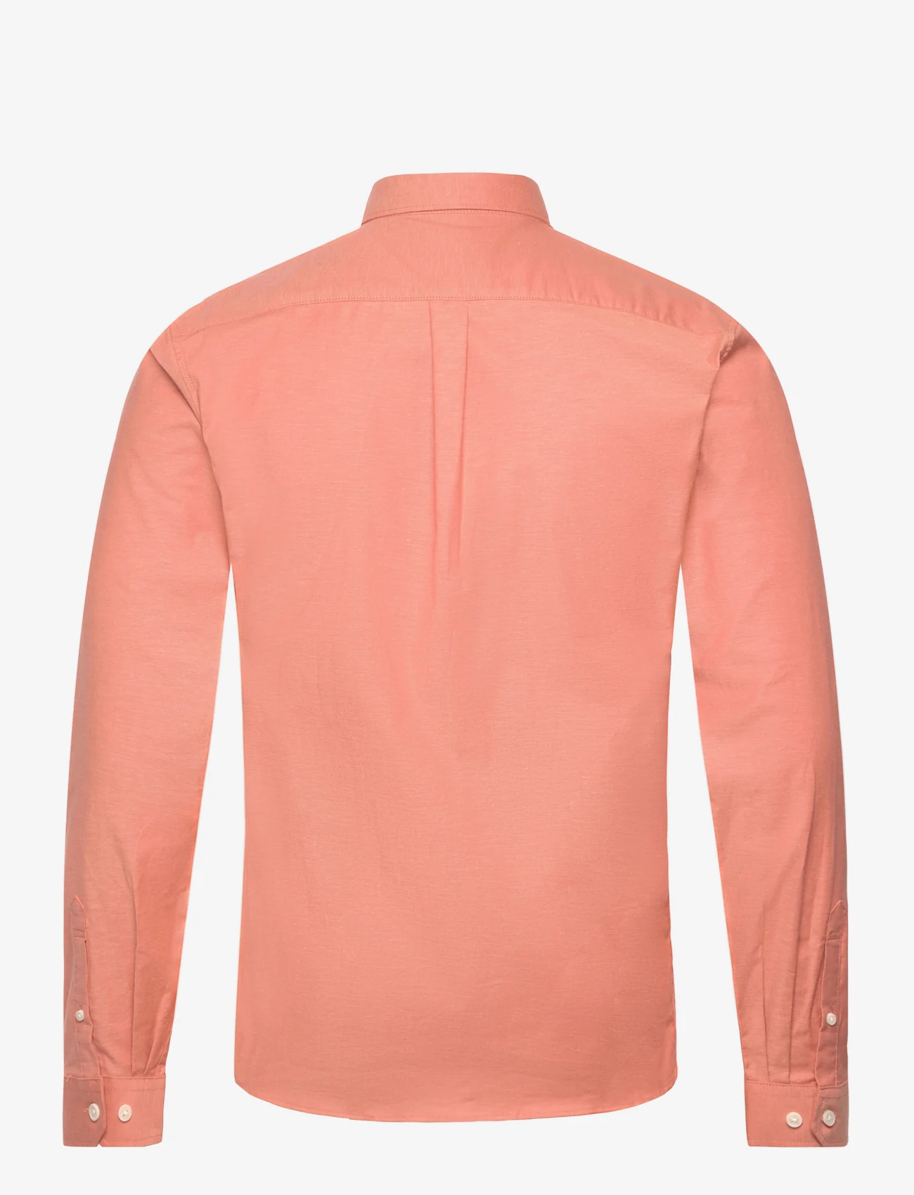 Lindbergh - Oxford superflex shirt L/S - oxford-skjorter - coral mix - 1