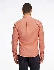Lindbergh - Oxford superflex shirt L/S - oxford skjorter - coral mix - 3