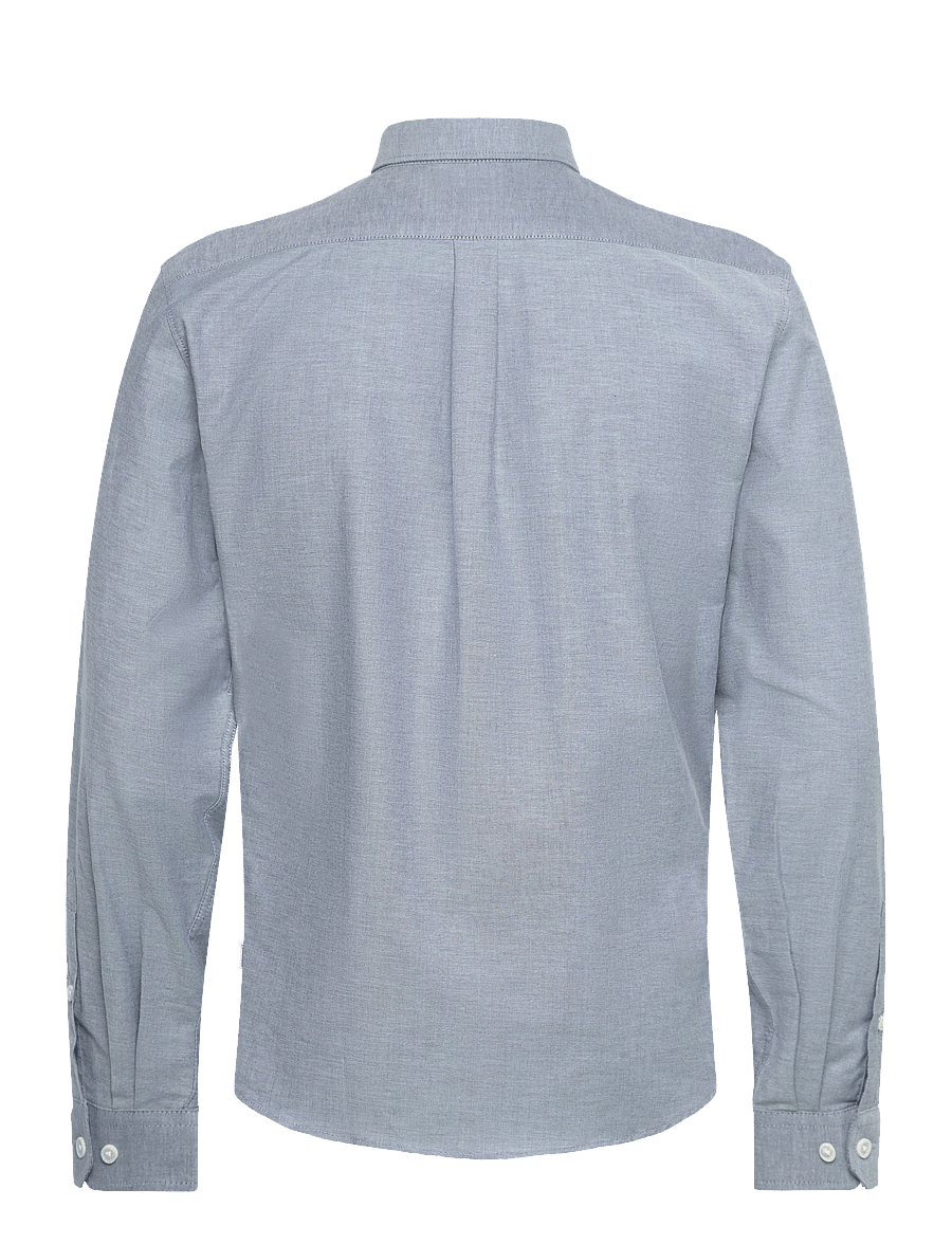 Lindbergh - Yarn dyed oxford superflex shirt L/S - oxford overhemden - dk blue mix - 2