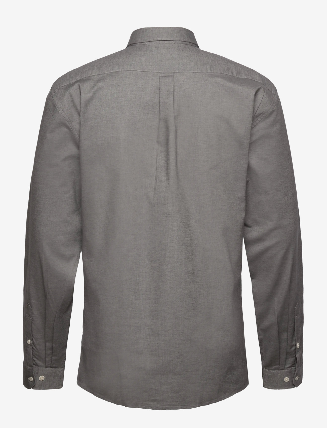 Lindbergh - Yarn dyed oxford superflex shirt L/S - oxford skjorter - dust grey mix - 1