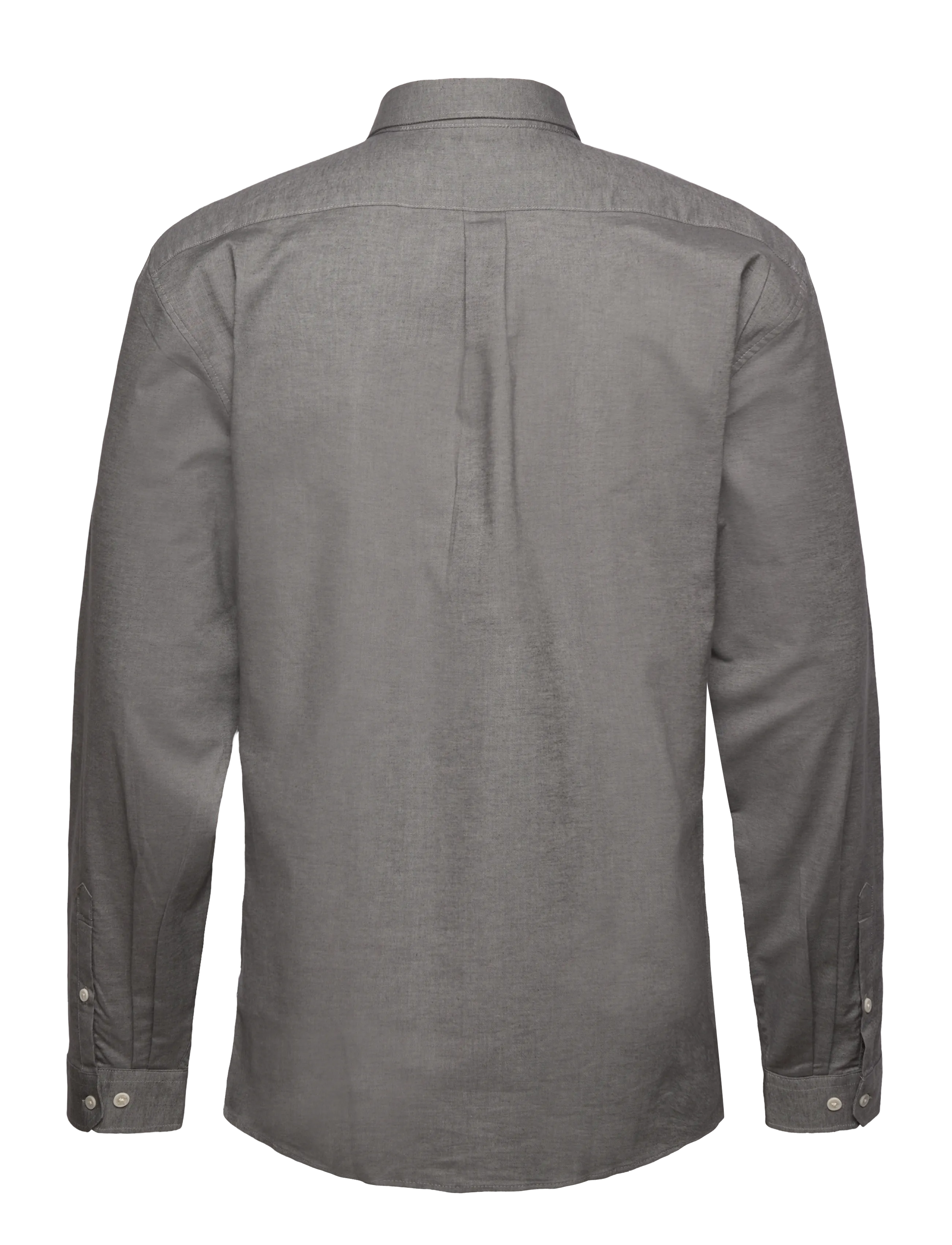 Lindbergh - Yarn dyed oxford superflex shirt L/S - chemises oxford - dust grey mix - 1