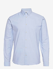 Oxford superflex shirt L/S - LT BLUE MIX