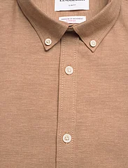 Lindbergh - Oxford superflex shirt L/S - oxford skjorter - lt brown mix - 7