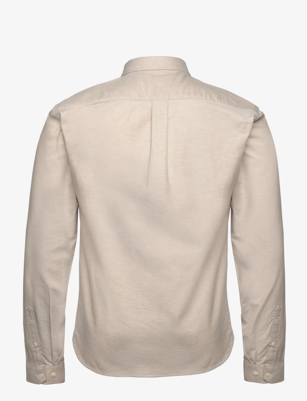 Lindbergh - Oxford superflex shirt L/S - oxford-skjorter - lt sand mix - 1