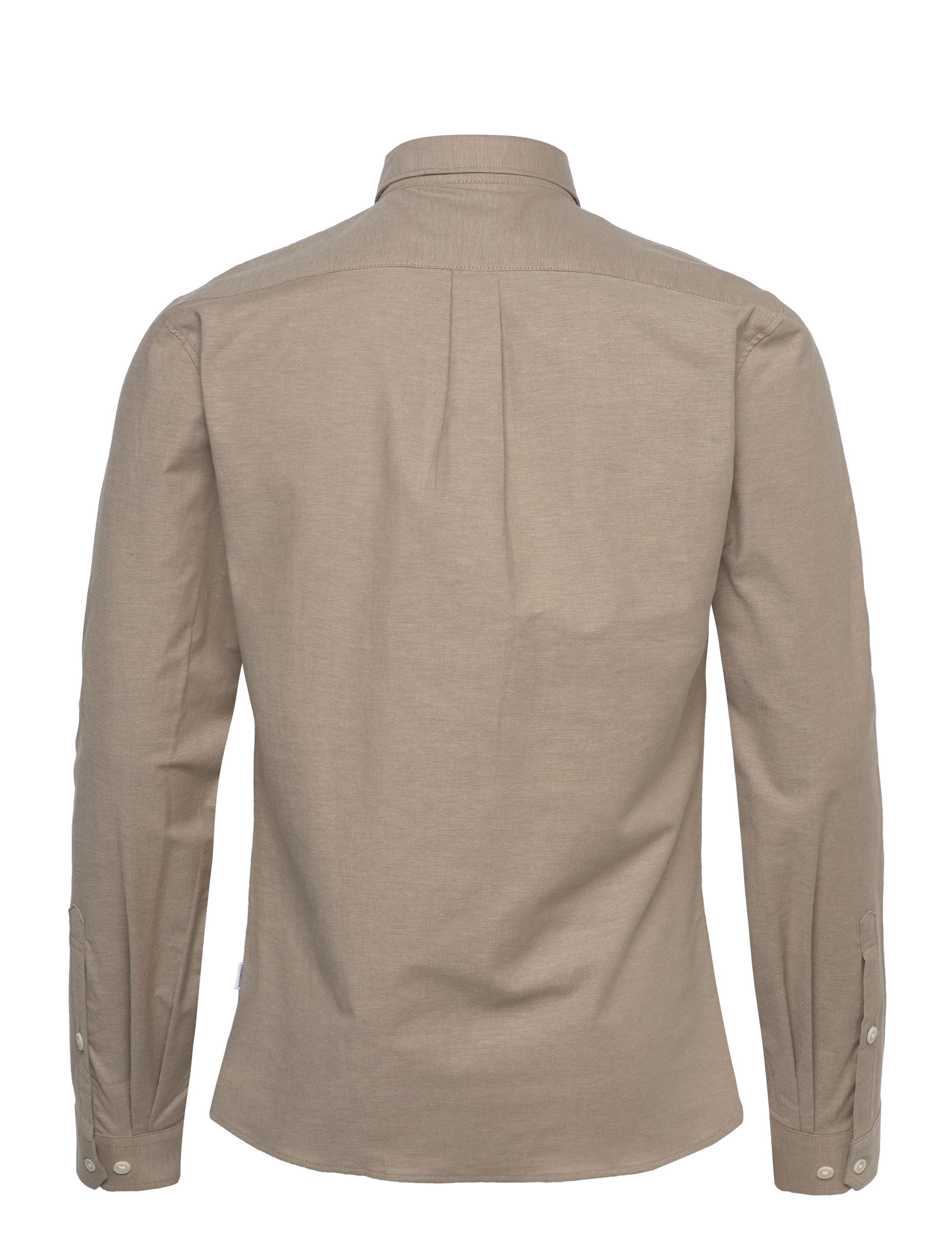 Lindbergh - Yarn dyed oxford superflex shirt L/S - oxford skjorter - lt stone mix - 2