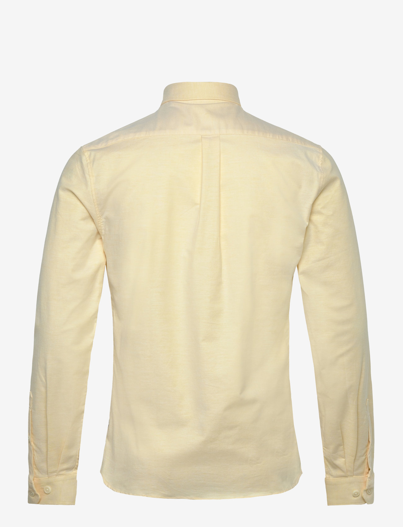 Lindbergh - Yarn dyed oxford superflex shirt L/S - oxford-hemden - lt yellow mix - 2