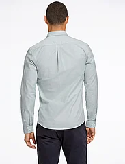 Lindbergh - Oxford superflex shirt L/S - oxford skjorter - mid green mix - 3