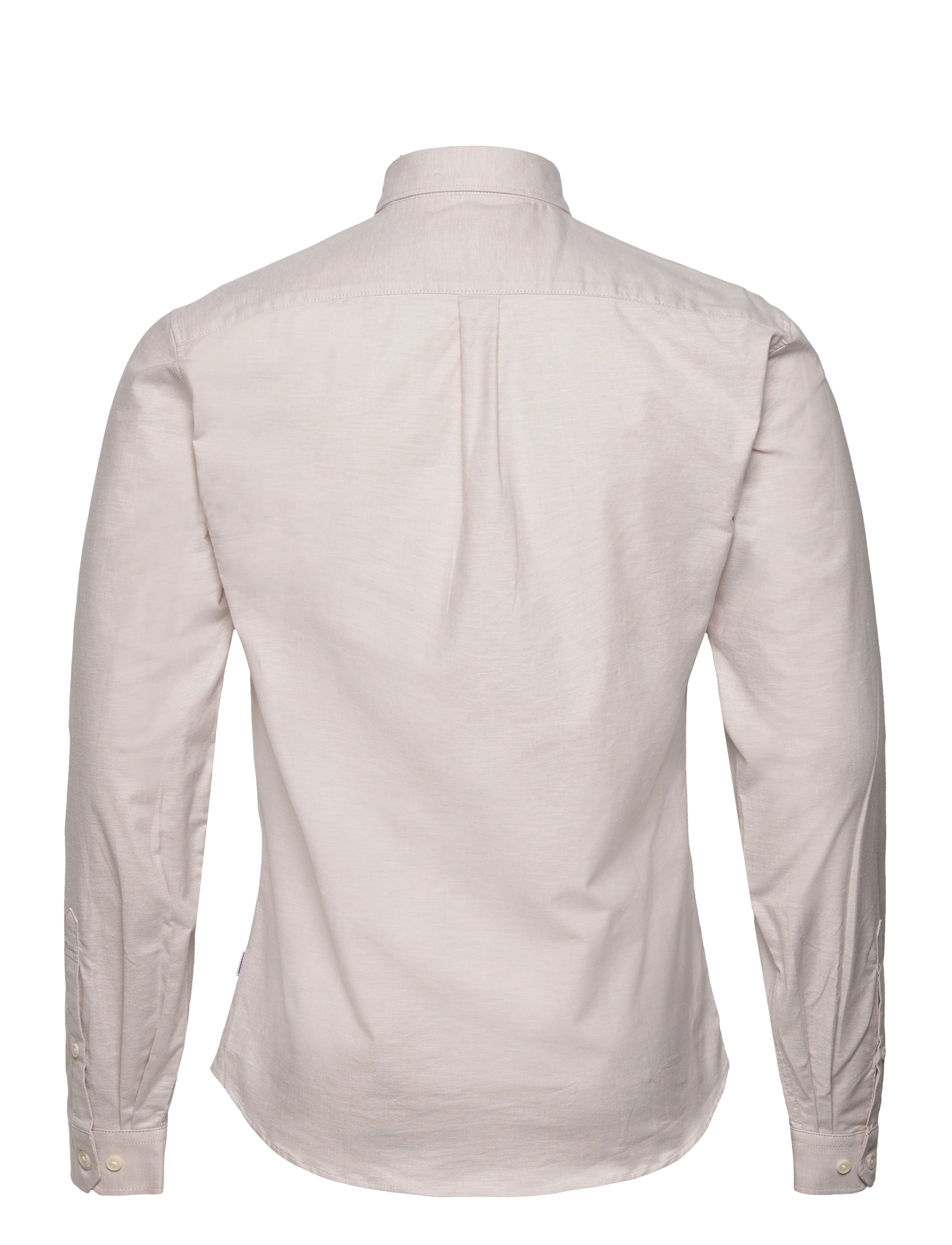 Lindbergh - Yarn dyed oxford superflex shirt L/S - oxford-skyrtur - mid sand mix - 1